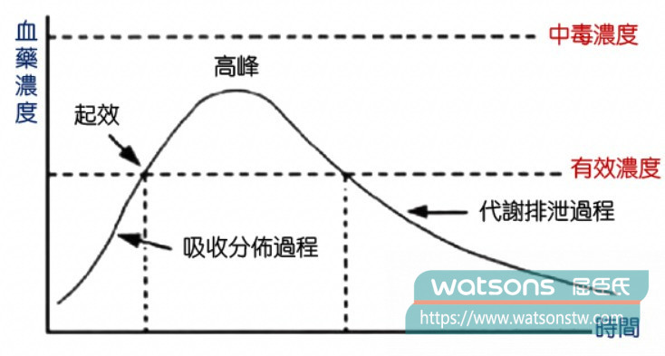 血藥濃度峰值是什麼？